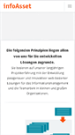 Mobile Screenshot of infoasset.de